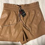 n:philanthropy NWT  Vegan Leather Shorts Photo 0