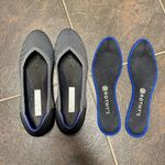 Rothy’s Round Toe Flat Slip On Womens Shoes Birdseye Cloud Gray Grey 11.5 Photo 7