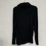 Good hYOUman  Black Cowl Neck Kangaroo Pocket Sweater Womens XSP Fall Classic Photo 2