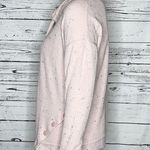 The Sweatshirt Project NWT XL Pink Cowl Neck Thermal Waffle Knit Pullover Top Photo 2