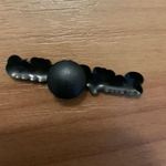 One Piece "Lash Aholics" Shoe Charm Purple & Black Photo 1