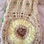 Crochet Sunflower Crossbody Bag Tan Photo 4