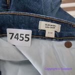 New! Madewelll the Tall Slim Wide-Leg Jeans in‎ Crownridge Wash, size 31T Photo 13