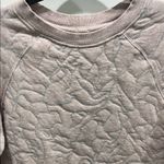 prAna  Carin Floral Pink Quilted Pullover Sweatshirt Sz S Photo 2
