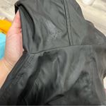 ZARA  Black Hooded Longline Rain Jacket Photo 5