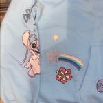 Disney  Light Blue Stitch Hoodie Photo 1