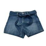 joe's jeans  The High Rise Belted‎ Denim Shorts Size 26 Photo 1