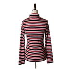 Brave Soul  London Red White‎ And Blue Long Sleeve Turtleneck Pullover Top Size M Photo 3