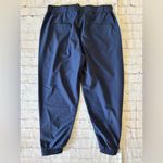 ALBION FIT  Women's Jetsetter Lightweight Jogger Pants Blue Gold Zipper M Petite Photo 7