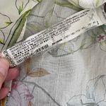 Bershka Floral Flowy Crop Top Off Shoulder Blouse XS Photo 6