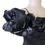 SheIn off Shoulder Large Ruffle Body Con Dress Photo 4