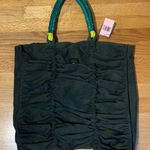 Juicy Couture Pam Gela Cotton Canvas Tote Bag Large Army Green New With Tags Photo 0