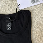 Bobi NWT  ribbed black high neck tank XS Photo 1