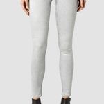 ALL SAINTS Mast Bleached Skinny Jeans Sz 28 Photo 0