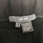 Per Se  By Carlisle Womens Black Ankle Pants Zip Detail Straight Leg Size‎ 8 Photo 4