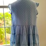 PRETTYGARDEN Blue Ruffled Women's blouse Photo 3