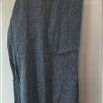 Lands' End Linen Blend High Rise Wide Leg Pull On Career Pants - Size 22W Photo 0