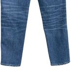 Madewell  SZ 24 Mid-Rise Classic Straight Jeans Whiskered Pocket Medium Wash Blue Photo 5