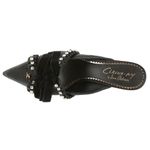 Circus by Sam Edelman NEW  Tristyn Heeled Mule Pump Velvet Bow Studded Pointed 10 Photo 4