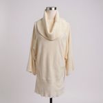 Laundry by Shelli Segal  Ivory cowl neck dolman sleeve sweater Size SMALL Photo 1