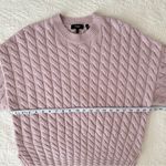 Theory Karenia Cable Knit Felted Wool Cashmere Blend Crewneck Sweater Photo 3