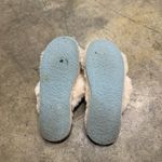 Boden cross over sheepskin house slide slippers Size 7 Photo 3