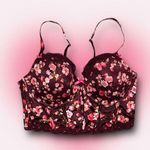 Victoria's Secret β
Victorious Secret Floral Print Lace-Up Bustier Corset Top w/ Bows β
Photo 5