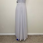 Lulus Lulu’s Picture Perfect Light Grey Lace Maxi Dress Photo 10