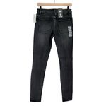 RES Denim NWT  Women’s Kitty Skinny Jeans Black Distressed Size 25 Photo 2