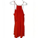 Sanctuary Spring Fling Red Orange Pin Tuck Swing Dress Photo 1