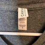 Mom Squared Mom of 2 Fitted Gray Short Sleeve Top V Neck T Photo 3