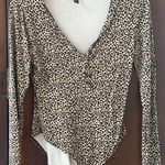 Forever 21  Leopard Print bodysuit Photo 0