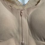 Seamless Nude Lace Trim Bra Tan Size 3X Photo 3
