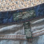 Ralph Lauren Lauren  Blue Casual Straight Mid-Length Denim Skirt SIZE 10P Photo 1
