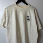 2002 Vintage Y2K Paint The Dog T Shirt Cream XXL 2XL Animal Notes Graphic Tee Size undefined Photo 8