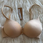 SKIMS  Ultimate Push up Plunge Bra Sand Size 30D Photo 0