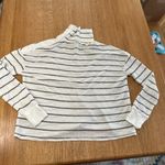 Articles of Society  NWT waffle knit striped button collar detail, size Large Photo 0