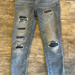 American Eagle  Next Level Stretch Denim Jeans size 4 Regular Womens‎ Distressed Photo 0