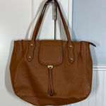 Anabell Ingall Camilla Pebbled Brown Leather Satchel Shoulder Tote Bag Luxury Photo 0