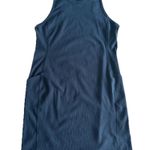 Zella Black Ribbed Racerback Tank Style Dress Size XLarge Photo 1