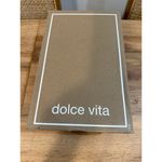 Dolce Vita Pang Heeled Sandals Ivory Stella Size 8 NIB Braided Slip On Strappy White Photo 12