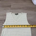 Vintage White Sleeveless Sweater Photo 2