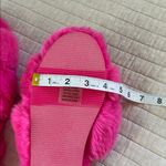 Lilly Pulitzer Layla ru pink fuzzy chain bling rhinestone cross over slipper 7/8 Photo 8