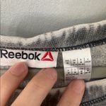 Reebok Gray Acid-Wash Pullover Sweatshirt Photo 2