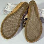 Skechers  Women's Cali/Beverlee Cork Wedge T-Strap Sandals Sail Away Beige-8.5 Photo 4