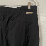 Royal Robbins  Women 10 Black Hiking Pants Quick Dry Button Hem Adjustable Waist Photo 8