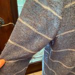 MIA  & Tess XL lightweight long sleeve blue with white stripes top Photo 6