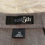 East 5th  Charcoal Heather Trousers size 16 inseam 30” waist 32” some elastic Photo 4