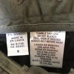 IZOD  Pants Olive Capri Cropped, New, 8 Photo 5