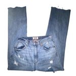 Free People CRVY Straight Shooter Distressed Jeans Size 29 Photo 1